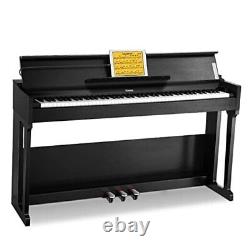 Piano Numérique DDP-90, Clavier de Piano Pondéré à 88 Touches