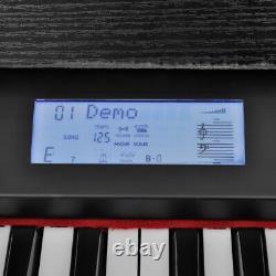 Piano Numérique Électronique Classique Avec 88 Clés Et Supports De Musique Clavier Noir