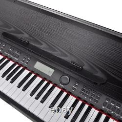 Piano Numérique Électronique Classique Avec 88 Touches Et Supports De Musique Keyboard Boutons Led