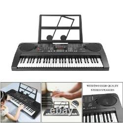 Piano Numérique Electronique Keyboard Clés En Plastique Jouets Éducatifs Stand Pour Les Enfants