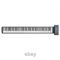 Piano Portable Roll Up Avec Sortie MIDI Et Haut-parleur Intégré, Flexible 88 Clés