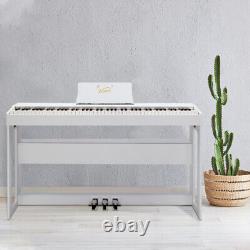 Piano électrique blanc sans tabouret avec clavier lourd GDP-104/A-815