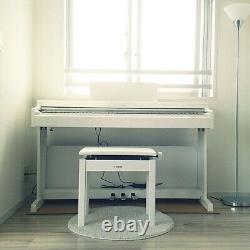 Piano électronique YAMAHA YDP-165WH ARIUS Blanc en bois avec chaise réglable incluse