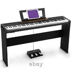 Piano numérique 88 touches, clavier pleine grandeur 88 touches, vélocité