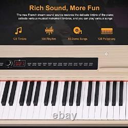 Piano numérique, clavier pondéré de 88 touches, clavier à marteaux lourds avec sustain