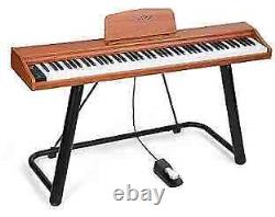 Piano numérique plein format 88 touches, ensemble de clavier électronique avec touches semi-lestées