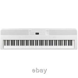Piano numérique portable KAWAI ES920W, clavier blanc de 88 touches avec pédale de sourdine