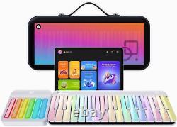 Piano portable intelligent PopuPiano avec lumière LED, clavier de musique à code et 29 touches.