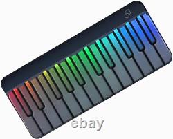 Piano portable intelligent PopuPiano avec lumière LED, clavier de musique à code et 29 touches.