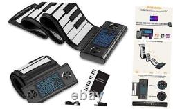 Piano roulant 88 touches, piano portable à main pour débutant enfant avec PS88B