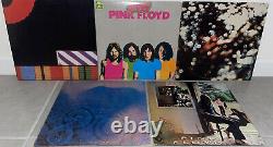Pink Floyd 5 Vinyl Lp Lot 1ère Presse Ummagumma Maître Finale/rock Meddle Obscuré