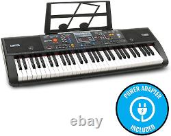 Plixio 61-key Digital Piano Clavier Électrique Et Support De Partitions Ele Portable
