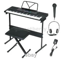 Pro Digital Music Piano Clavier Set- Instrument Musical Électronique Cadeau Pour Enfants