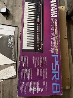 Rare Yamaha Vintage Psr-8 Keyboard Music Production 49 Key Piano Fabriqué Au Japon