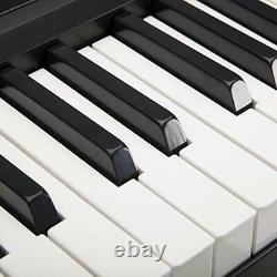Rockjam 61 Keyboard Piano Avec Kit D'affichage Tactile, Support De Clavier, Piano