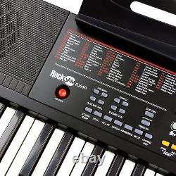 Rockjam 61-key Clavier Électrique Partition Pour Piano Stickers Support De Musique Et Leçons