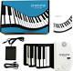 S88 Portable 88 Keys Soft Flexible Electronic Piano Roll Up Keyboard Music