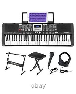 Starfavor 61 Key Portable Electric Keyboard Musique De Piano Électronique Pour Le Début