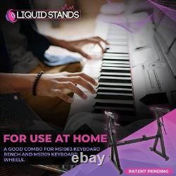 Supports Liquides Piano Clavier Stand Z Style Réglable Et Portable Lourd