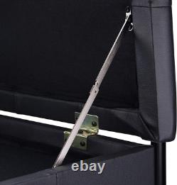 Tabouret de piano réglable en hauteur en cuir PU avec siège en bois pour clavier avec support à partitions