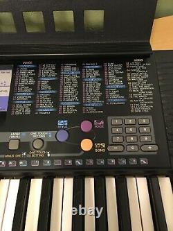 Yamaha Psr-190 Clavier Pour Piano À 61 Clés Avec Le Repos Et Le Cordon De Puissance De La Musique