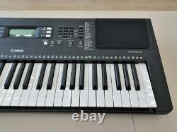 Yamaha Psr-e373 61 Key Portable Piano Keyboard Avec Music Stand & Song Book